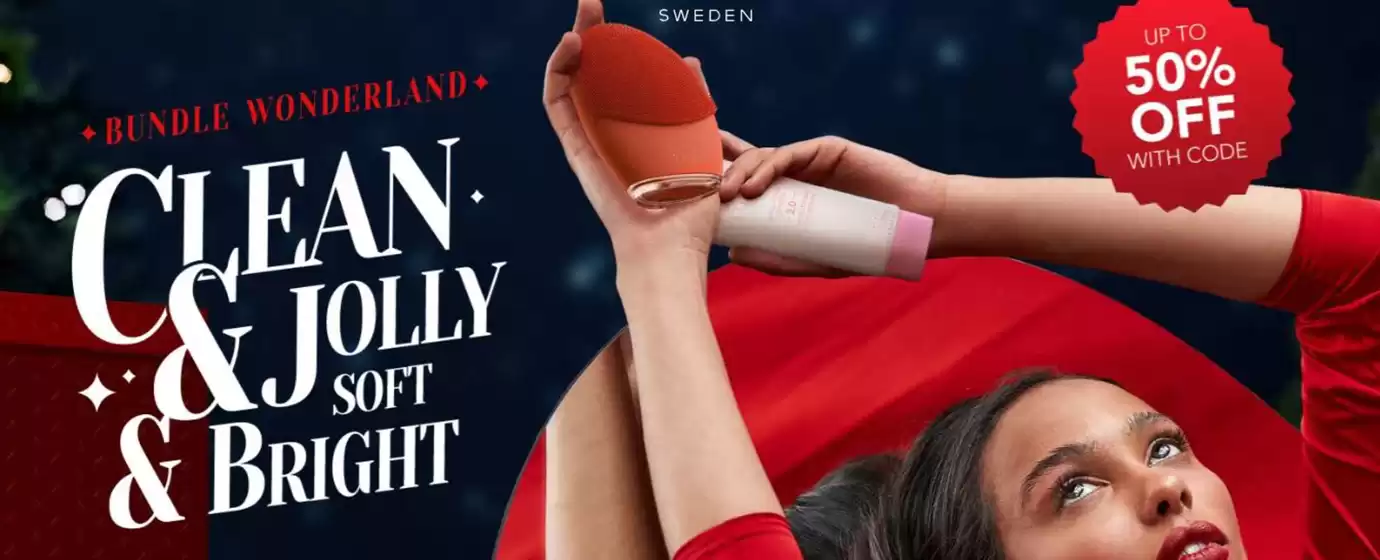 Katalog Foreo w: Mielec | Up to 50% off  | 2025-12-12T00:00:00.000Z - 2025-12-28T00:00:00.000Z