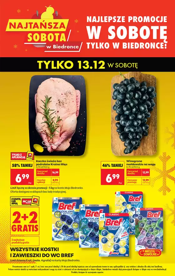 Katalog Biedronka w: Myszyniec | Najlepsze oferty dla oszczędnych | 2025-12-13T00:00:00.000Z - 2025-12-13T00:00:00.000Z