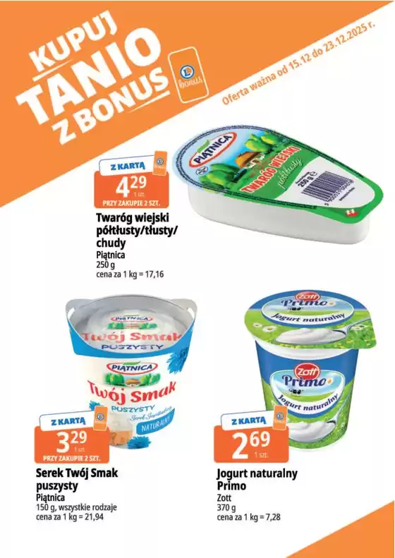 Katalog E.Leclerc w: Poddębice | Ekskluzywne oferty i okazje | 2025-12-15T00:00:00.000Z - 2025-12-23T00:00:00.000Z