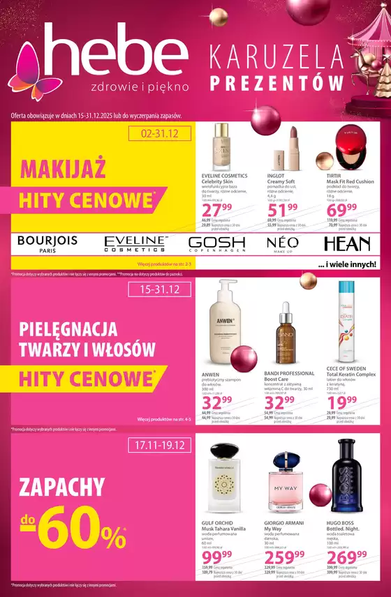 Katalog Hebe w: Skarżysko-Kamienna | Hebe gazetka | 2025-12-15T00:00:00.000Z - 2025-12-31T00:00:00.000Z