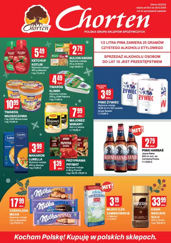 Katalog Chorten w: Radom | Świetna oferta dla łowców okazji | 2025-12-18T00:00:00.000Z - 2025-12-28T00:00:00.000Z