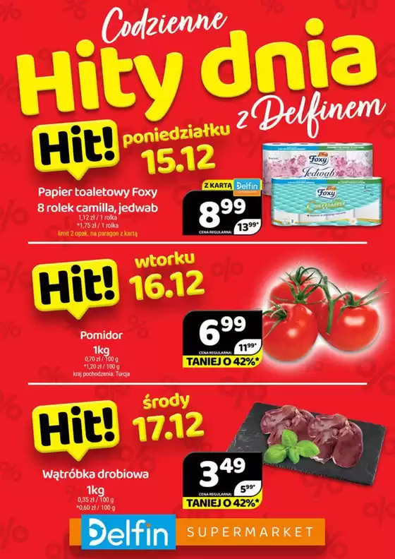 Katalog Delfin w: Gdańsk | Delfin gazetka | 2025-12-15T00:00:00.000Z - 2025-12-17T00:00:00.000Z