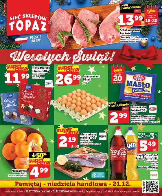 Katalog Topaz w: Krościenko | Najlepsze oferty dla wszystkich klientów | 2025-12-18T00:00:00.000Z - 2025-12-23T00:00:00.000Z