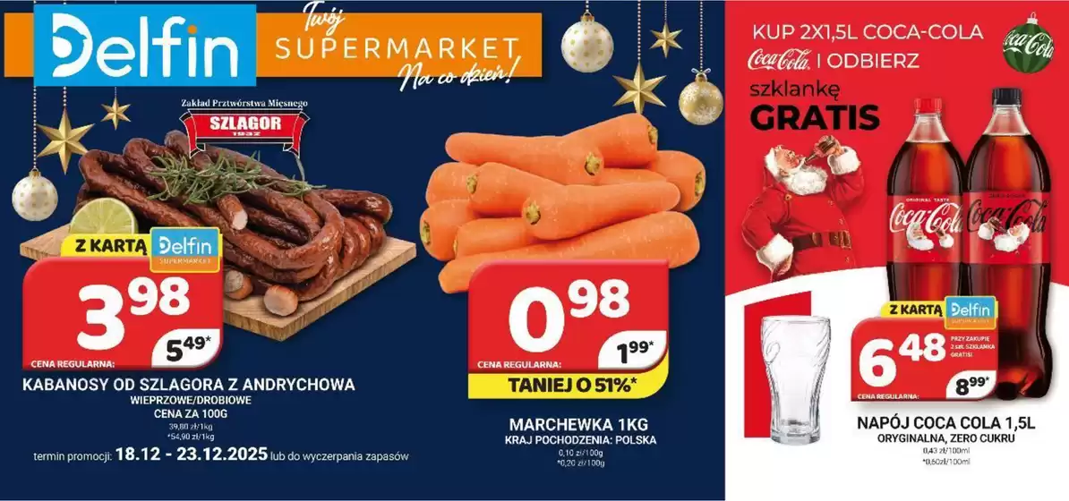 Katalog Delfin w: Wronki | Aktualne okazje i oferty | 2025-12-18T00:00:00.000Z - 2025-12-23T00:00:00.000Z