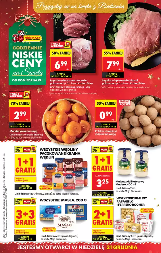 Katalog Biedronka w: Jastrzębie-Zdrój | Oferty dla łowców okazji | 2025-12-15T00:00:00.000Z - 2025-12-20T00:00:00.000Z