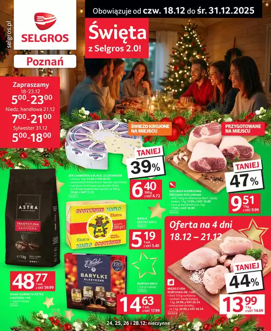 Katalog Selgros w: Niemce | Selgros 2.0 smakuje lepiej! | 2025-12-18T00:00:00.000Z - 2025-12-31T00:00:00.000Z
