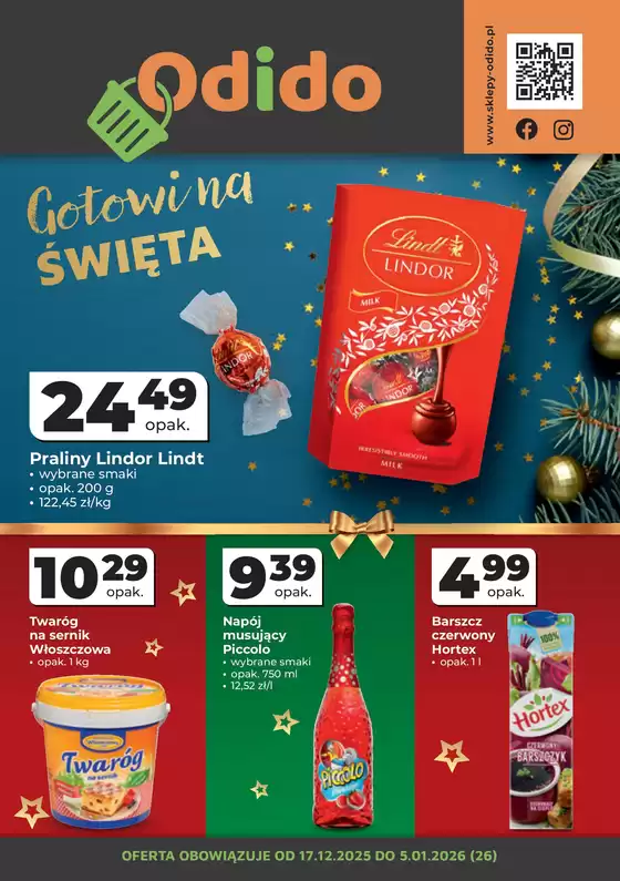 Katalog Odido w: Ząbki | Odido gazetka | 2025-12-17T00:00:00.000Z - 2026-01-05T00:00:00.000Z
