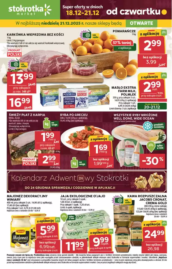 Katalog Stokrotka w: Ostróda | Stokrotka gazetka | 2025-12-18T00:00:00.000Z - 2025-12-21T00:00:00.000Z