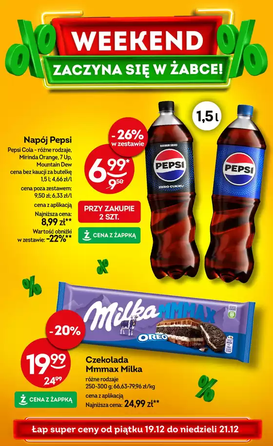 Katalog Żabka w: Syców | Żabka gazetka | 2025-12-19T00:00:00.000Z - 2025-12-21T00:00:00.000Z