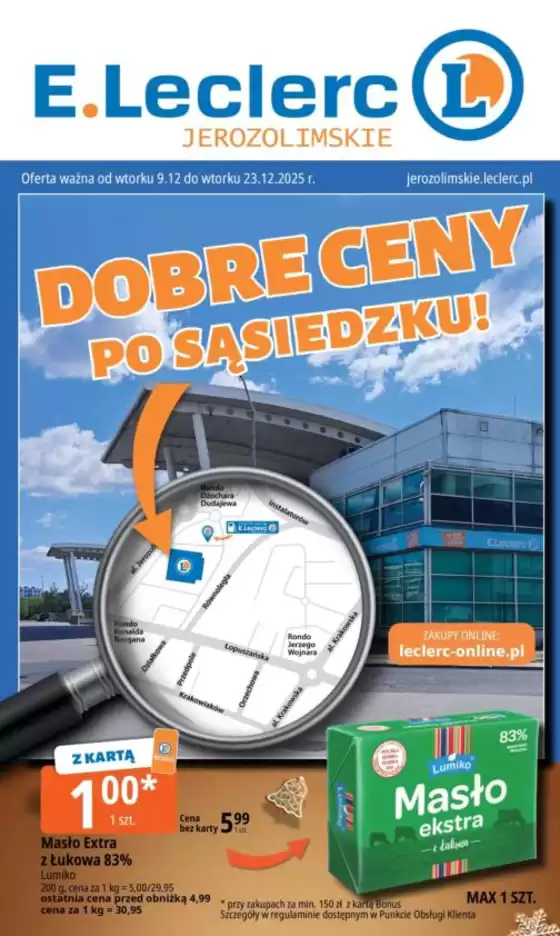 Katalog E.Leclerc w: Byczyna | Świetna oferta dla łowców okazji | 2025-12-09T00:00:00.000Z - 2025-12-23T00:00:00.000Z