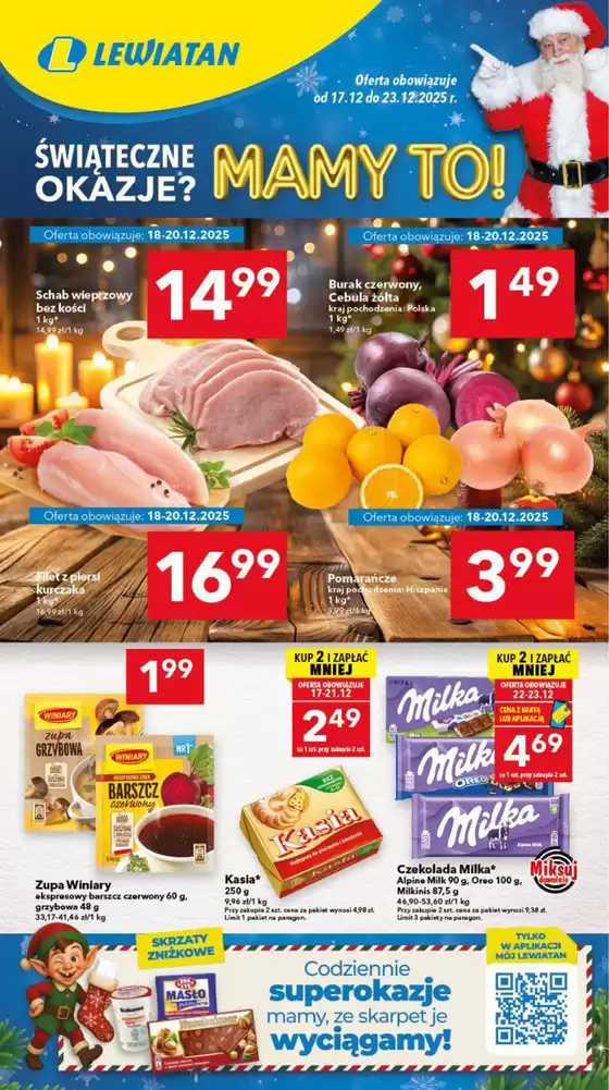 Katalog Lewiatan w: Bolków | Najlepsze oferty dla wszystkich łowców okazji | 2025-12-17T00:00:00.000Z - 2025-12-23T00:00:00.000Z