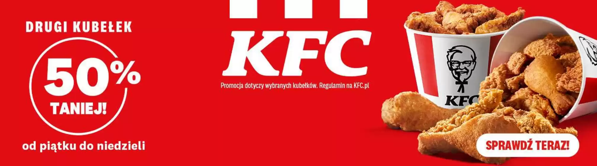 Katalog KFC w: Kożuchów | 50% taniej  | 2025-12-19T00:00:00.000Z - 2026-01-04T00:00:00.000Z