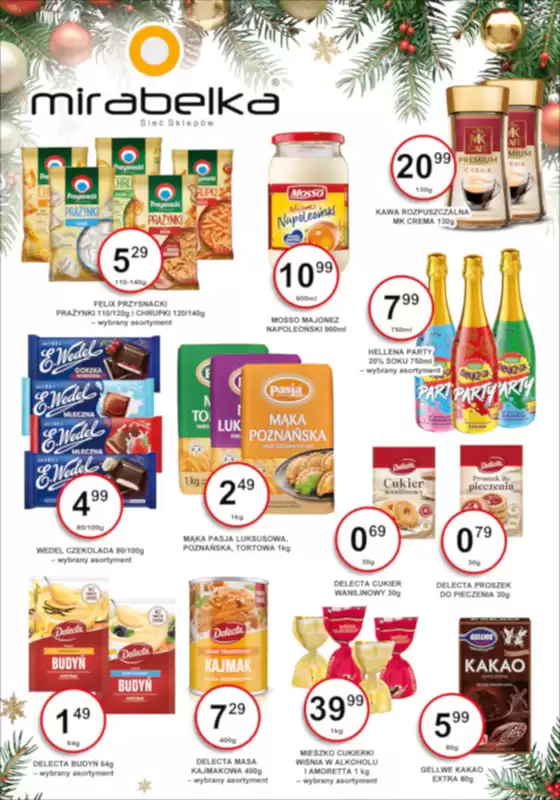 Katalog Mirabelka w: Jelenia Góra | Promocja  | 2025-12-22T00:00:00.000Z - 2025-12-25T00:00:00.000Z