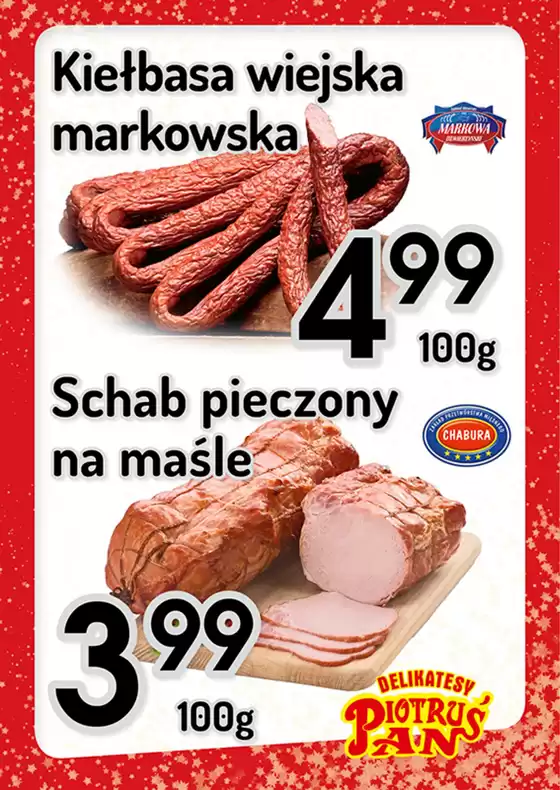 Katalog Delikatesy Piotruś Pan w: Kobysewo | Oferta obowiązuje 17-29.12.2025 | 2025-12-22T00:00:00.000Z - 2025-12-29T00:00:00.000Z