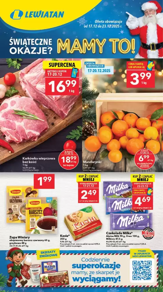 Katalog Lewiatan w: Szczecin | Oszczędzaj teraz dzięki naszym ofertom | 2025-12-17T00:00:00.000Z - 2025-12-23T00:00:00.000Z