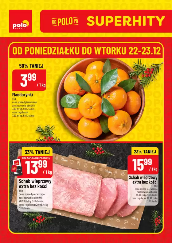 Katalog Polomarket w: Bielsko-Biała | Świetna oferta dla łowców okazji | 2025-12-22T00:00:00.000Z - 2025-12-23T00:00:00.000Z