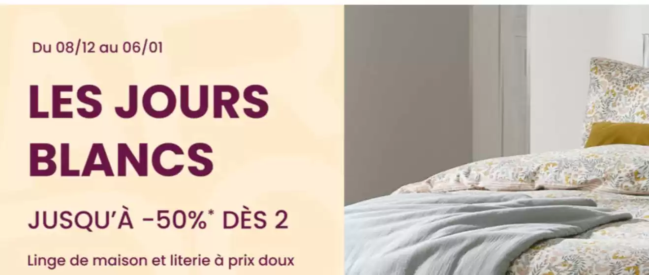 Katalog La Redoute w: Zduńska Wola | Jusqu'à -50% dès 2 | 2025-12-23T00:00:00.000Z - 2026-01-06T00:00:00.000Z