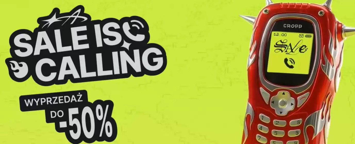 Katalog Cropp w: Kielce | Sale is calling  | 2025-12-23T00:00:00.000Z - 2026-01-06T00:00:00.000Z