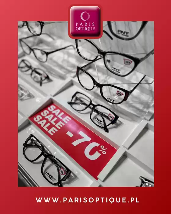 Katalog Paris Optique w: Elbląg | Sale do - 70%  | 2025-12-23T00:00:00.000Z - 2026-01-13T00:00:00.000Z