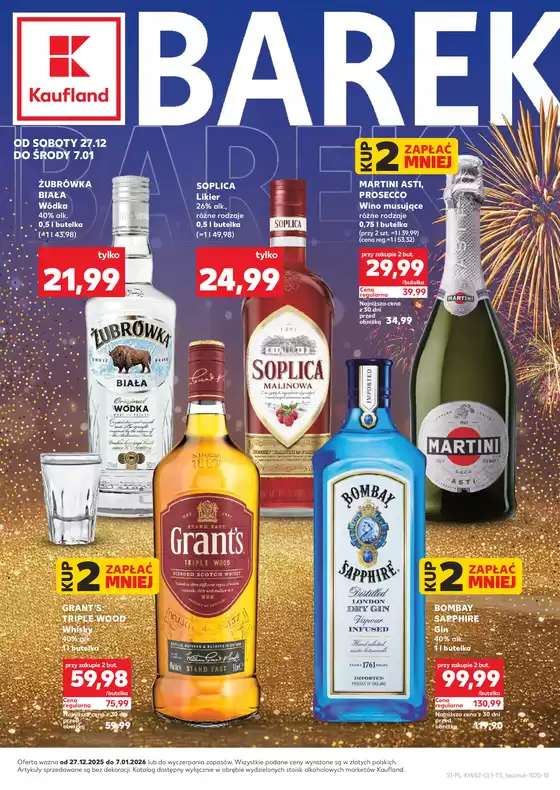 Katalog Kaufland w: Borek Wielkopolski | Oszczędzaj teraz dzięki naszym ofertom | 2025-12-27T00:00:00.000Z - 2026-01-07T00:00:00.000Z