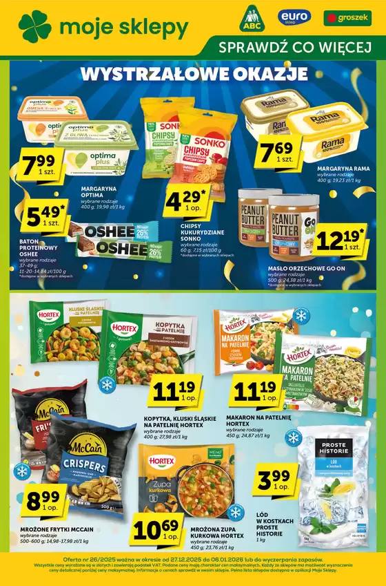 Katalog Groszek w: Besko | Najlepsze oferty dla oszczędnych | 2025-12-27T00:00:00.000Z - 2026-01-06T00:00:00.000Z