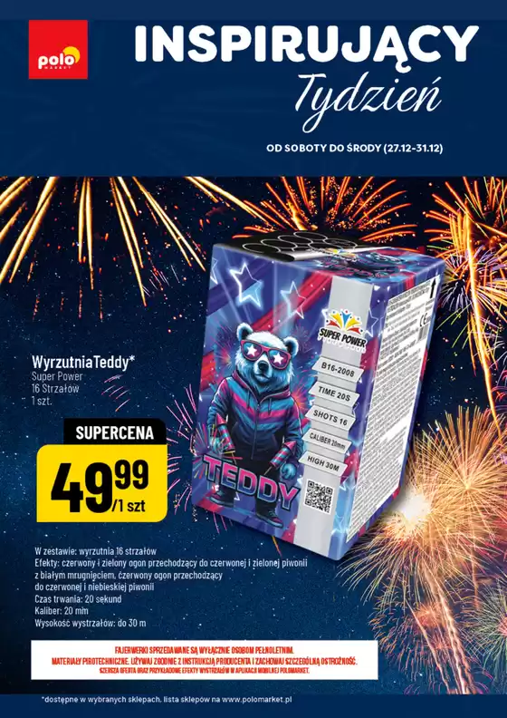 Katalog Polomarket w: Besko | Najlepsze oferty dla wszystkich łowców okazji | 2025-12-27T00:00:00.000Z - 2025-12-31T00:00:00.000Z