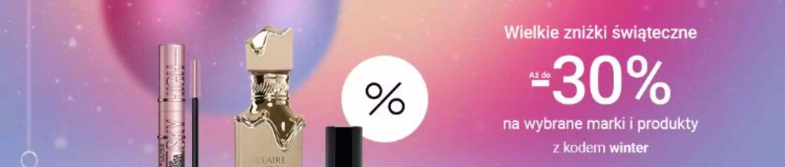 Katalog Notino w: Tuliszków | Do - 30 %  | 2025-12-24T00:00:00.000Z - 2026-01-12T00:00:00.000Z