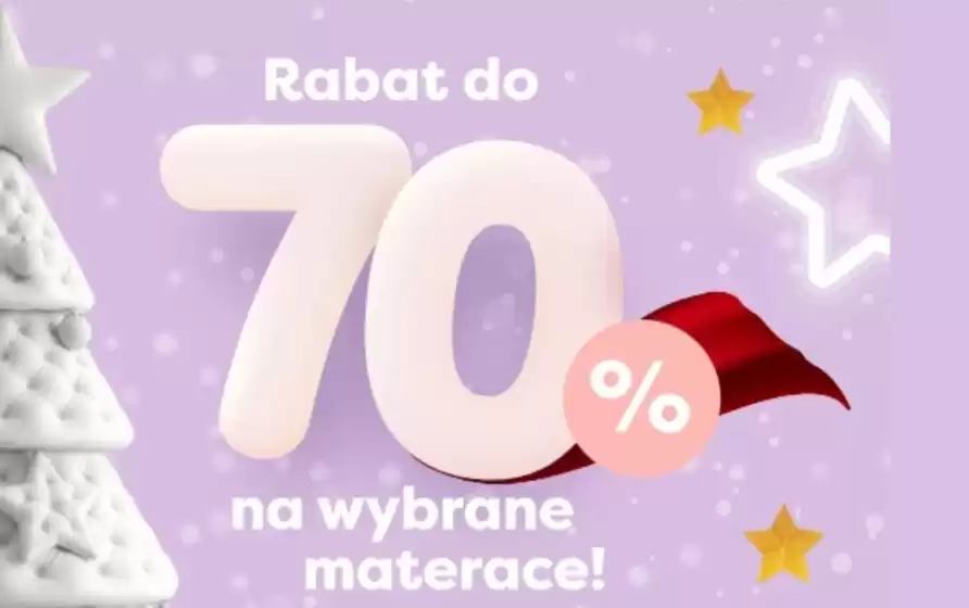Katalog Materace dla Ciebie w: Oświęcim | Rabat do - 70 %  | 2025-12-24T00:00:00.000Z - 2025-12-31T00:00:00.000Z