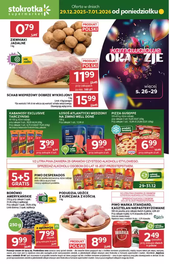 Katalog Stokrotka w: Ostrowiec Świętokrzyski | Specjalne oferty dla Ciebie | 2025-12-29T00:00:00.000Z - 2026-01-07T00:00:00.000Z