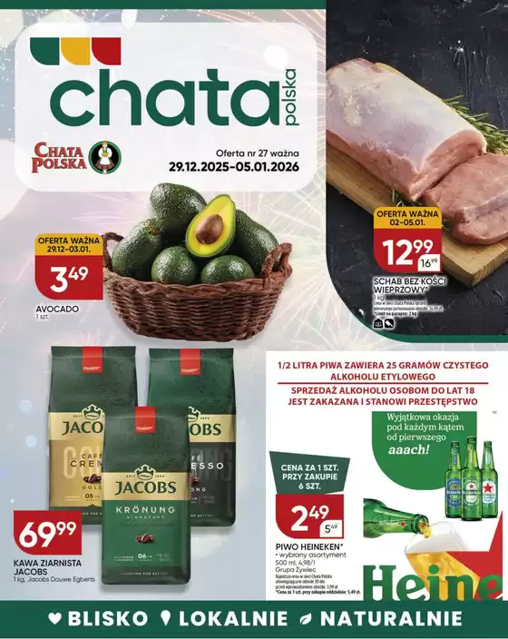 Katalog Chata Polska w: Chojnice | Chata Polska gazetka | 2025-12-29T00:00:00.000Z - 2026-01-05T00:00:00.000Z