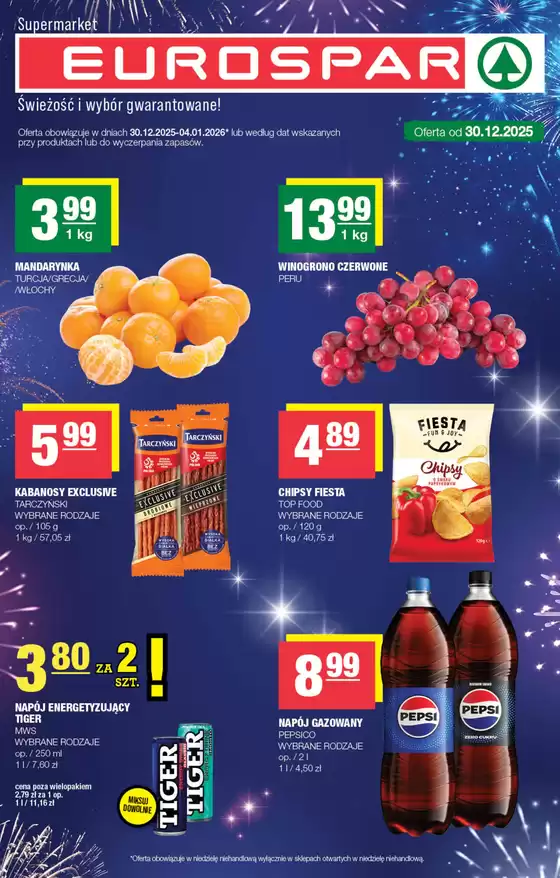 Katalog Spar w: Sanok | Nasze najlepsze oferty dla Ciebie | 2025-12-30T00:00:00.000Z - 2026-01-04T00:00:00.000Z