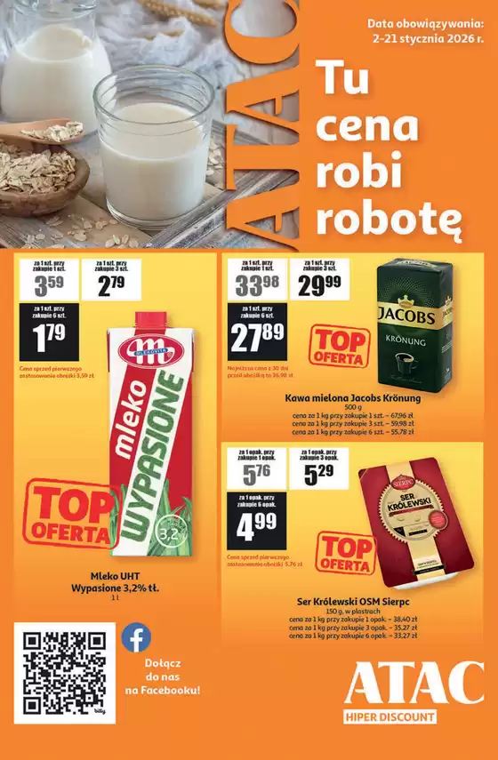 Katalog Auchan w: Łask | Gazetka ATAC Hiper Discount | 2026-01-02T00:00:00.000Z - 2026-01-21T00:00:00.000Z