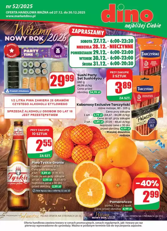 Katalog Dino w: Łask | Maly pdf dino www 52 25 v2 | 2025-12-27T00:00:00.000Z - 2025-12-30T00:00:00.000Z