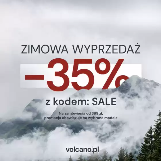 Katalog Volcano w: Toruń | Zimowa wyprzedaż | 2025-12-30T00:00:00.000Z - 2026-01-13T00:00:00.000Z