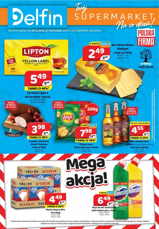 Katalog Delfin w: Piła | Delfin gazetka | 2025-12-30T00:00:00.000Z - 2026-01-11T00:00:00.000Z