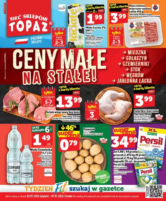 Katalog Topaz w: Sokołów Podlaski | Nasze najlepsze oferty dla Ciebie | 2026-01-02T00:00:00.000Z - 2026-01-07T00:00:00.000Z