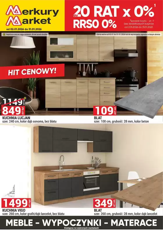 Katalog Merkury Market | Aktualne okazje i oferty | 2026-01-02T00:00:00.000Z - 2026-01-31T00:00:00.000Z