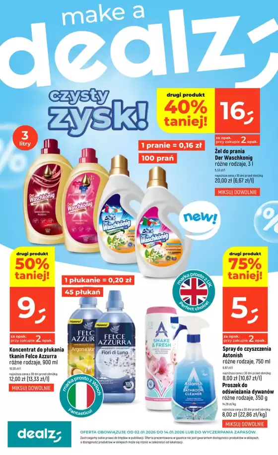 Katalog Dealz | Dealz gazetka | 2026-01-02T00:00:00.000Z - 2026-01-07T00:00:00.000Z