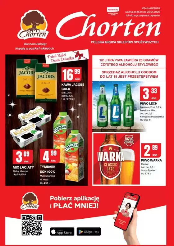 Katalog Chorten w: Gdańsk | Najlepsze oferty i rabaty | 2026-01-15T00:00:00.000Z - 2026-01-25T00:00:00.000Z