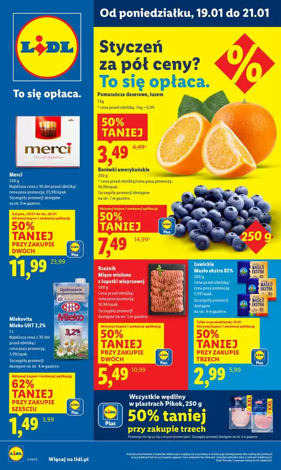 Katalog Lidl w: Gdańsk | GAZETKA OD 19.01 | 2026-01-19T00:00:00.000Z - 2026-01-21T00:00:00.000Z