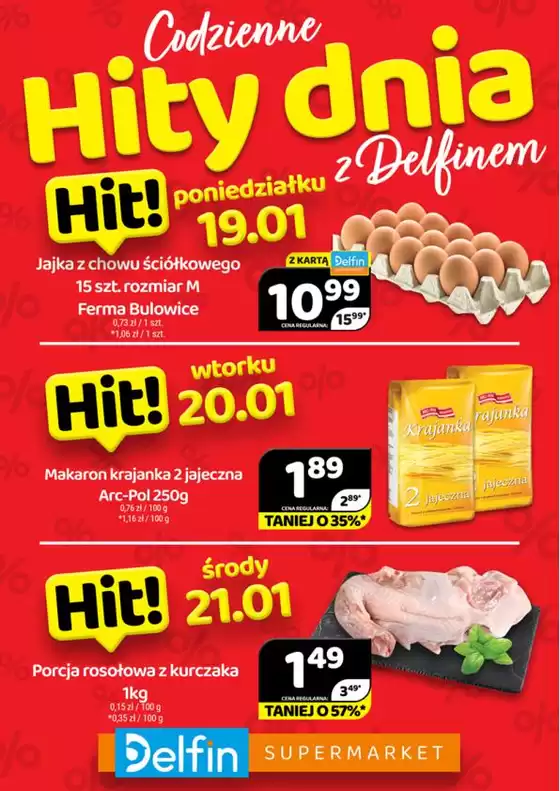 Katalog Delfin w: Annopol | Specjalne oferty dla Ciebie | 2026-01-19T00:00:00.000Z - 2026-01-21T00:00:00.000Z
