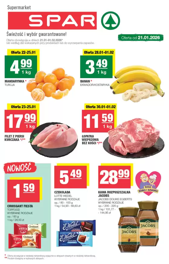Katalog Spar w: Annopol | Spar gazetka | 2026-01-21T00:00:00.000Z - 2026-02-01T00:00:00.000Z