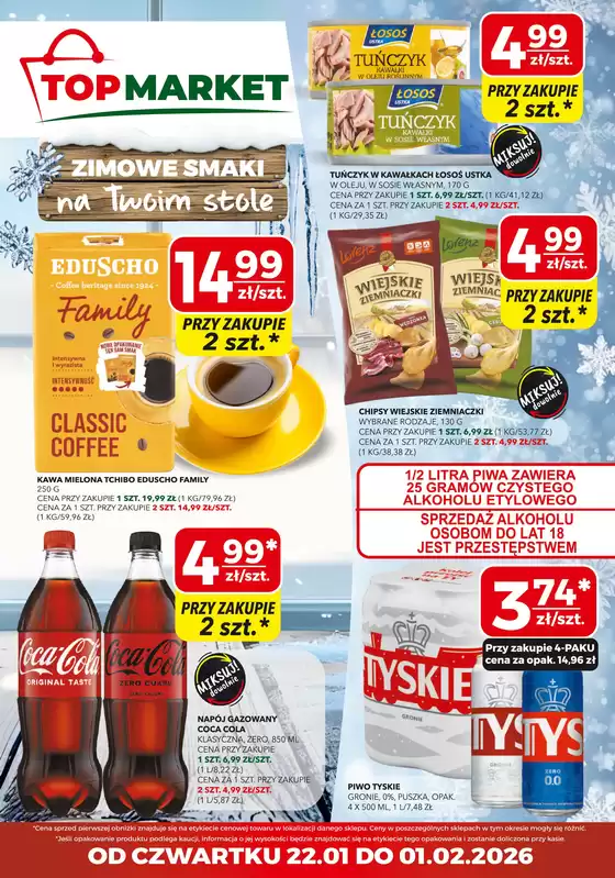 Katalog Top Market w: Radom | Szeroki wybór ofert | 2026-01-22T00:00:00.000Z - 2026-02-01T00:00:00.000Z