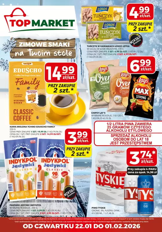 Katalog Top Market w: Radom | Top Market gazetka | 2026-01-22T00:00:00.000Z - 2026-02-01T00:00:00.000Z