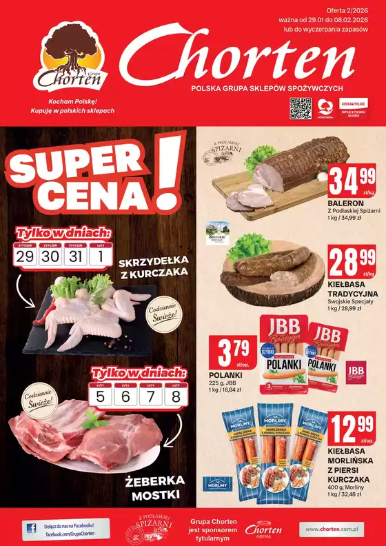 Katalog Chorten w: Trzebinia | Aktualne okazje i oferty | 2026-01-29T00:00:00.000Z - 2026-02-08T00:00:00.000Z