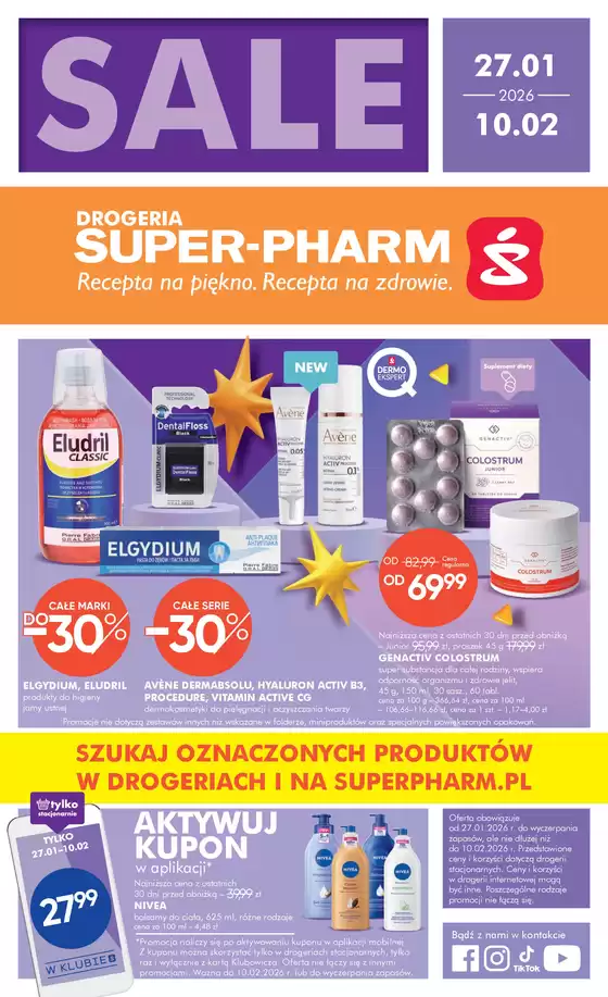 Katalog Super Pharm w: Wieruszów | Sale do 10.02 | 2026-01-28T00:00:00.000Z - 2026-02-10T00:00:00.000Z