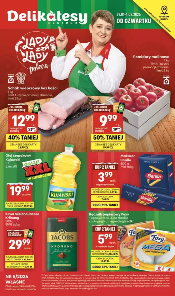 Katalog Delikatesy Centrum w: Chrząstowice | Delikatesy Centrum gazetka | 2026-01-29T00:00:00.000Z - 2026-02-04T00:00:00.000Z