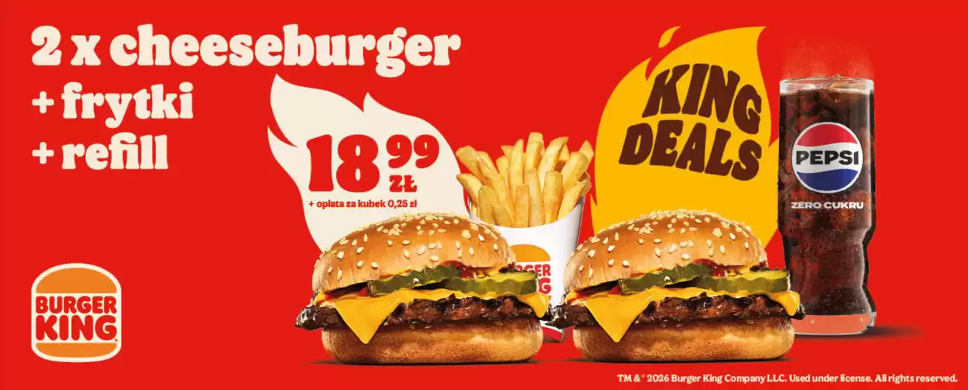 Katalog Burger King w: Bytom | King deals | 2026-01-29T00:00:00.000Z - 2026-02-15T00:00:00.000Z