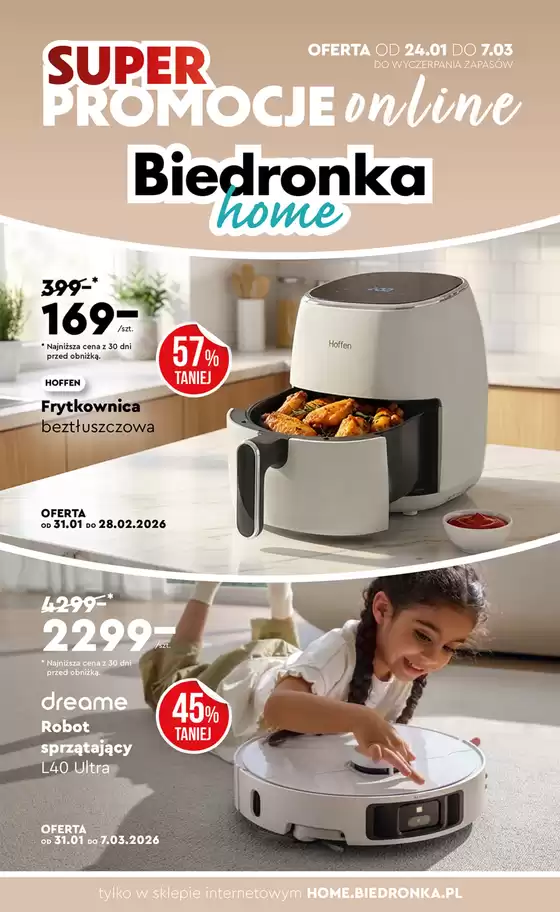 Katalog Biedronka w: Czchów | Aktualne promocje specjalne | 2026-01-24T00:00:00.000Z - 2026-03-07T00:00:00.000Z