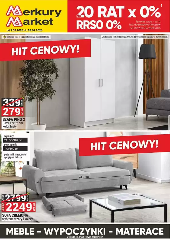 Katalog Merkury Market w: Radomsko | Najlepsze oferty dla oszczędnych | 2026-02-01T00:00:00.000Z - 2026-02-28T00:00:00.000Z